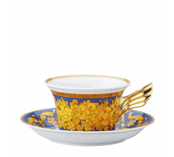 Filiżanka do herbaty Versace Floralia Blue - Edycja Limitowana