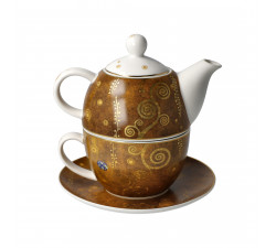 G.Klimt  - Pocałunek - Zestaw do parzenia herbaty Goebel