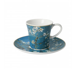 Filiżanka do kawy V.van Gogh  - Kwiat migdałowca - Goebel