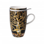 Gustaw-Klimt-Pocałunek-kubek-porcelanowy-z-zaparzaczem-Goebel