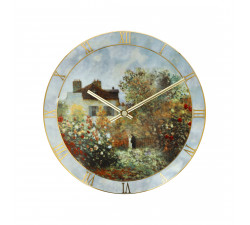 Zegar porcelanowy 31 cm C. Monet - Dom Artysty - Goebel