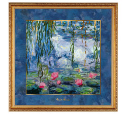 Obraz na porcelanie 68 cm C. Monet - Lilie wodne - Goebel