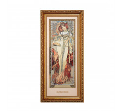 Obraz na porcelanie 57 cm A. Mucha - Jesień 1900 - Goebel