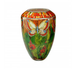 Wazon 30 cm - L.C.Tiffany - Butterflies  - Goebel