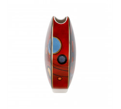 W.Kandinsky - Heavy Red - Wazon porcelanowy 20 cm Goebel