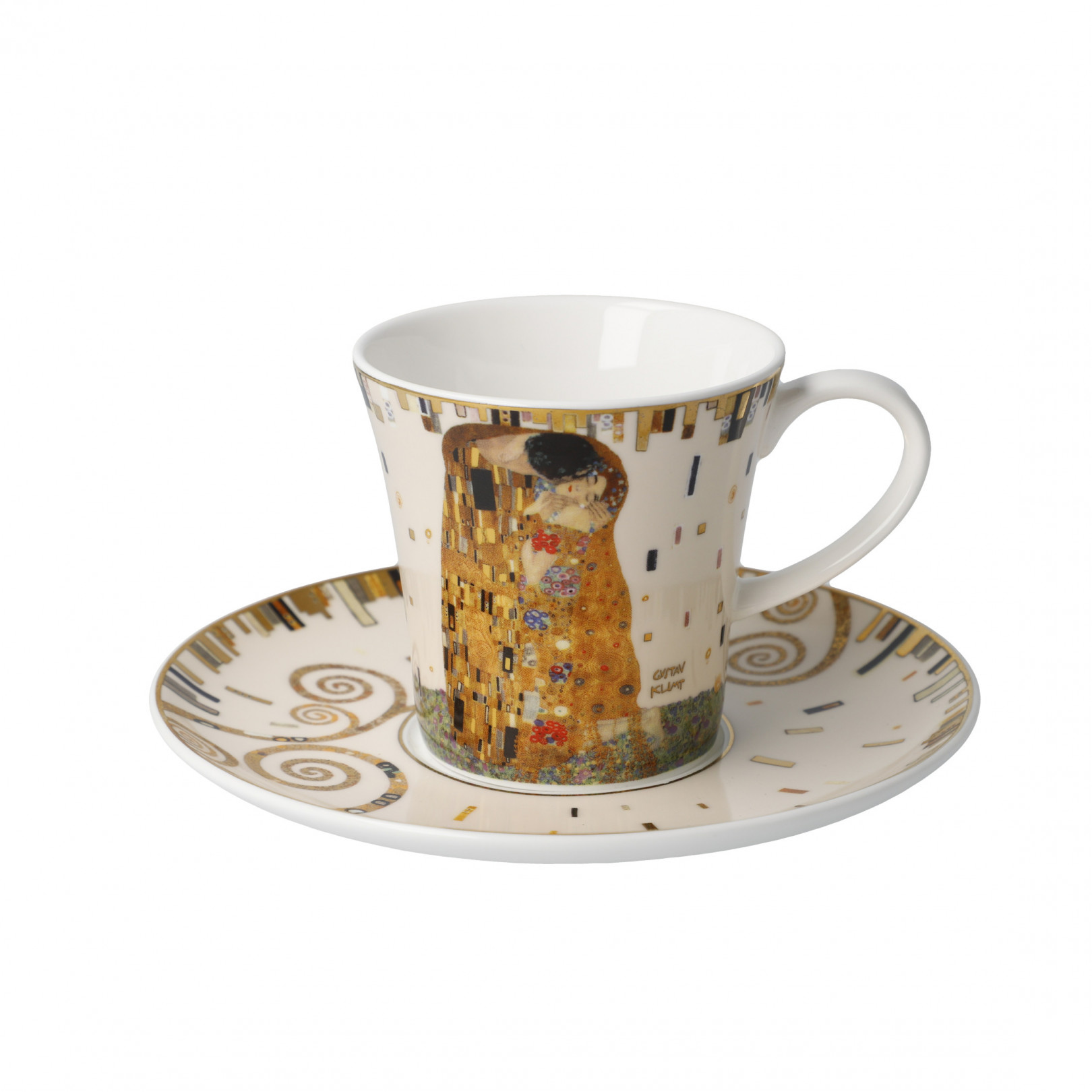 Filiżanka do kawy G.Klimt - Pocałunek - Goebel