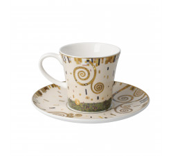 Filiżanka do kawy G.Klimt - Pocałunek - Goebel