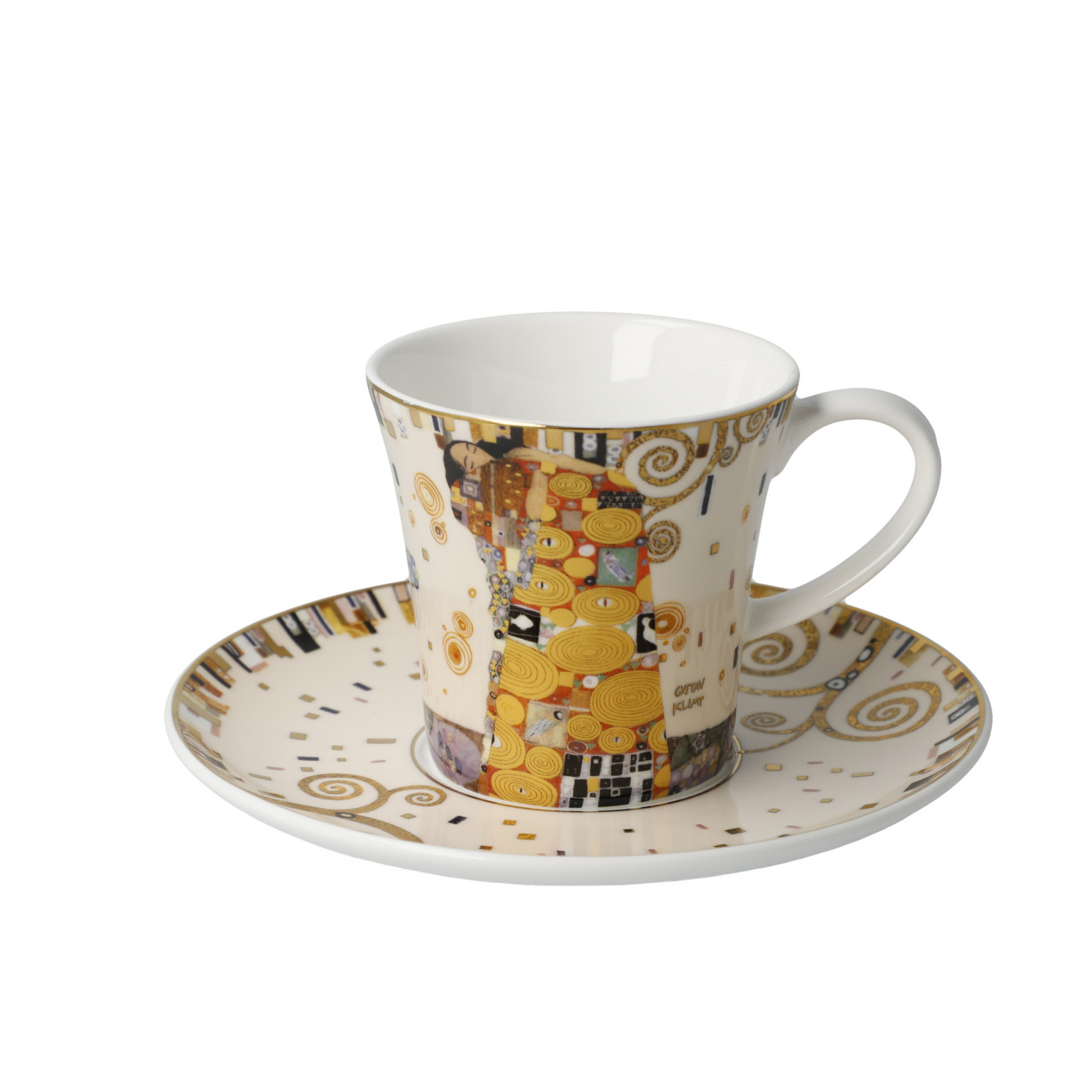Filiżanka do kawy G.Klimt - Spełnienie - Goebel