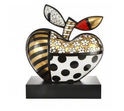 R.Britto- Golden Big Apple- Figurka 40 cm