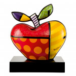 Romero-Britto-Big-Apple-figurka-porcelanowa-58-cm-Goebel