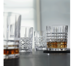 Highland - Zestaw do whisky 4 szklanki z karafką