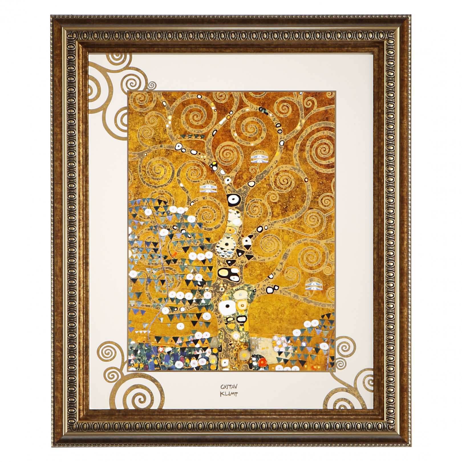 Obraz porcelanowy 58 cm G.Klimt - Drzewo  życia -  Goebel
