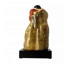 Figura porcelanowa 33 cm G. Klimt - Pocałunek - Goebel