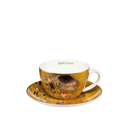 Filiżanka do herbaty G. Klimt- Pocałunek-  Goebel