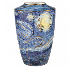 Wazon 41 cm V. van Gogh - Gwieździsta noc - Goebel
