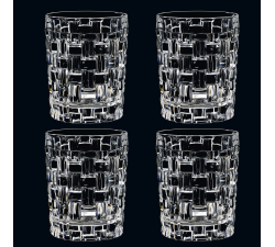 Bossa Nova - Zestaw 4 szklanek do whisky