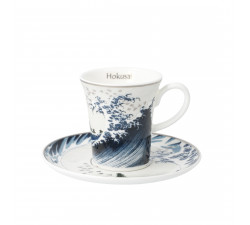 Filiżanka espresso K.Hokusai - Wielka fala II - Goebel