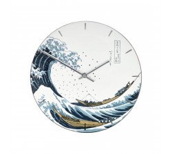 K.Hokusai - Wielka fala - Zegar porcelanowy 31 cm Goebel