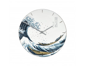 K.Hokusai-Wielka fala- zegar porcelanowy - Goebel 