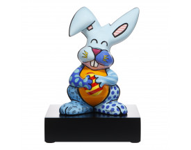 R.Britto-Blue-Rabbit-Figurka-32-cm