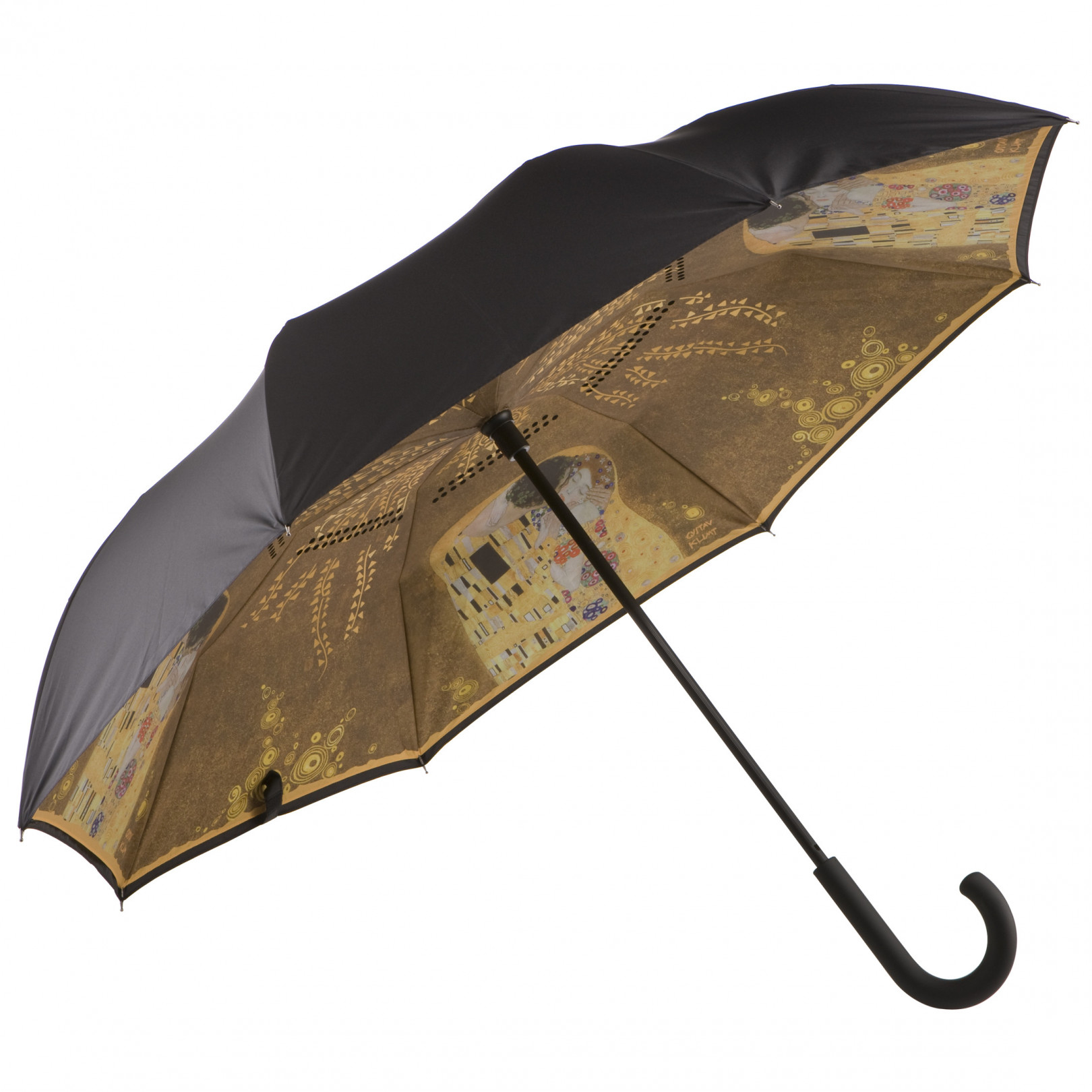 Parasol 108 cm Gustaw Klimt - Pocałunek - Goebel