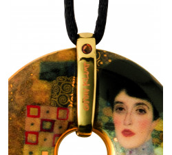 Naszyjnik 5 cm Klimt - Adele Bloch Bauer - Goebel