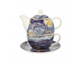 V.Van-Gogh-Gwieździsta noc-orcelanowy-zestaw-do-parzenia-herbatyGoebel