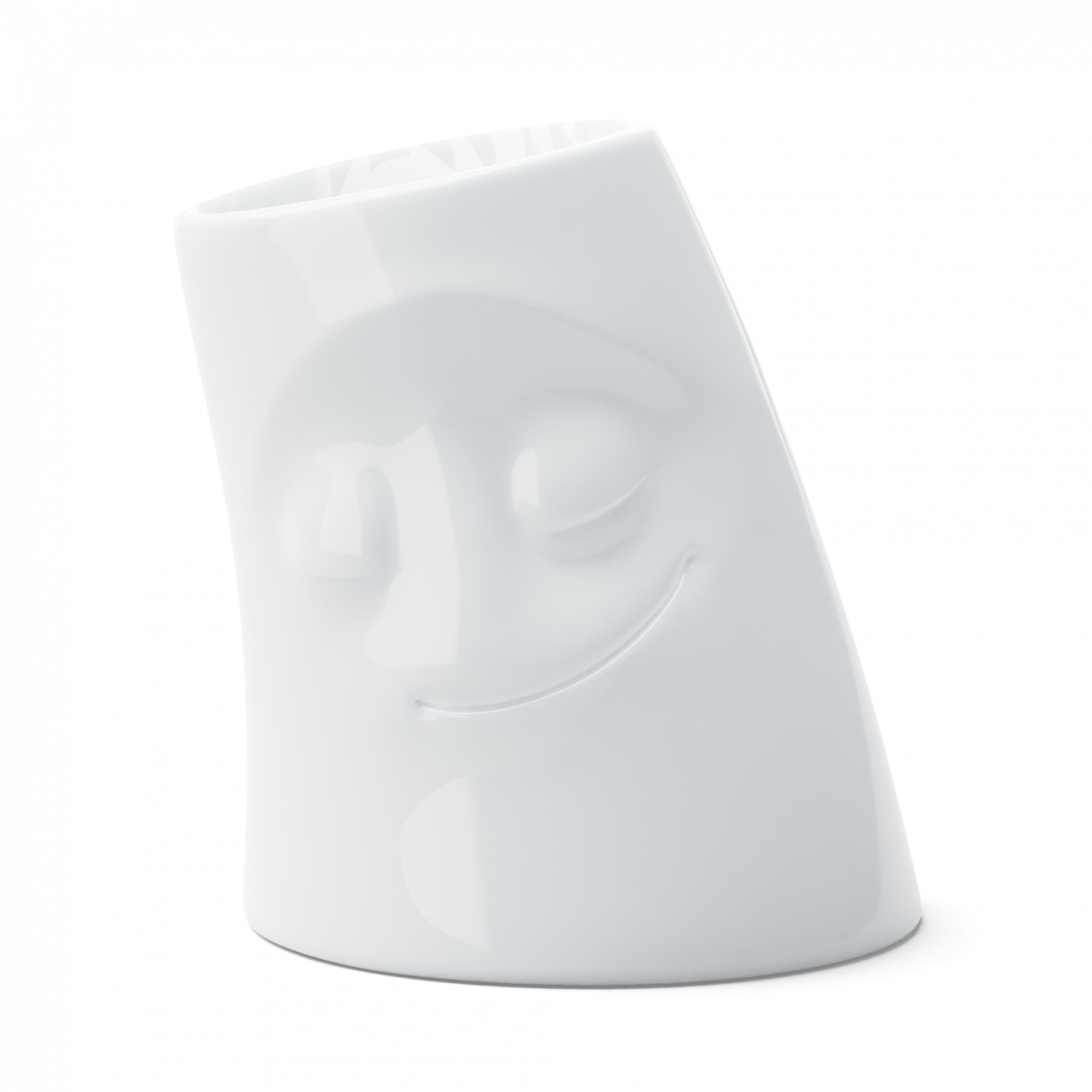 Świecznik porcelanowy 8,3 cm - Cozy