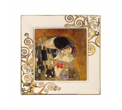 Misa kwadratowa 30 cm G.Klimt  -Pocałunek - Goebel