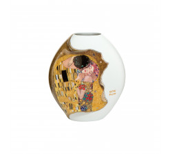 G.Klimt - Pocałunek - Wazon 14 cm Goebel