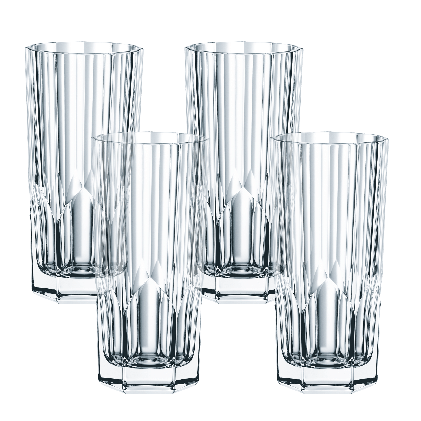 Aspen - Zestaw 4 szklanek longdrink