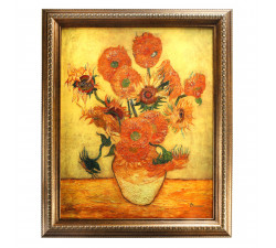 V. van Gogh -Słoneczniki - Obraz na porcelanie 58 cm Goebel