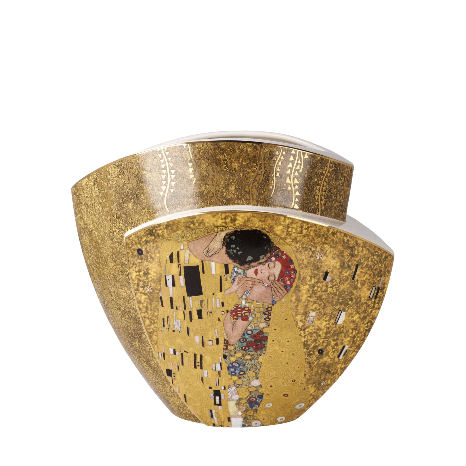 Wazon 20 cm G.Klimt - Pocałunek - Adele Bloch Bauer Goebel