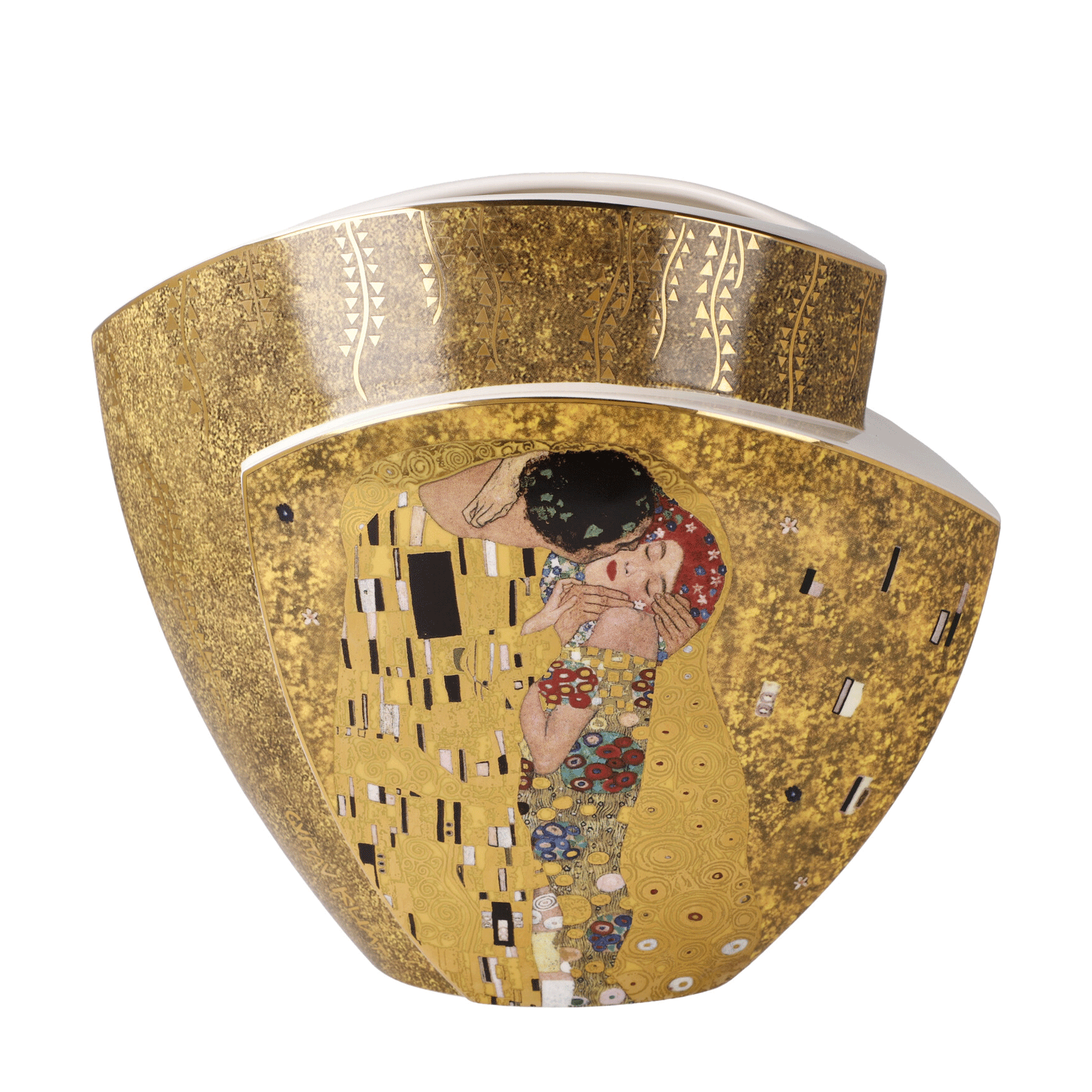 Wazon 29 cm G.Klimt - Pocałunek - Adele Bloch Bauer Goebel