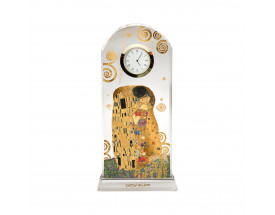 G.Klimt --Pocałunek-Zegar-szklany-23-cm