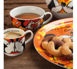 Disney - Zestaw 2 filiżanek do espresso Mickey&Minnie