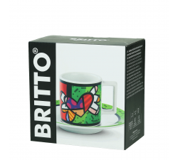 Britto- Filiżanka do espresso- Serce