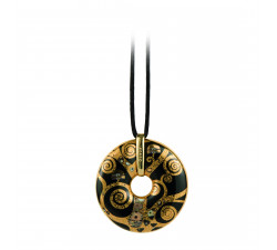 Naszyjnik 5 cm G. Klimt - Spełnienie-  Goebel