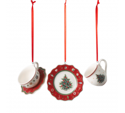 Zestaw 3 zawieszek na choinkę Toy's Delight Decoration Ornaments Villeroy & Boch