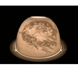 Lampion porcelanowy- Stworzenie Adama