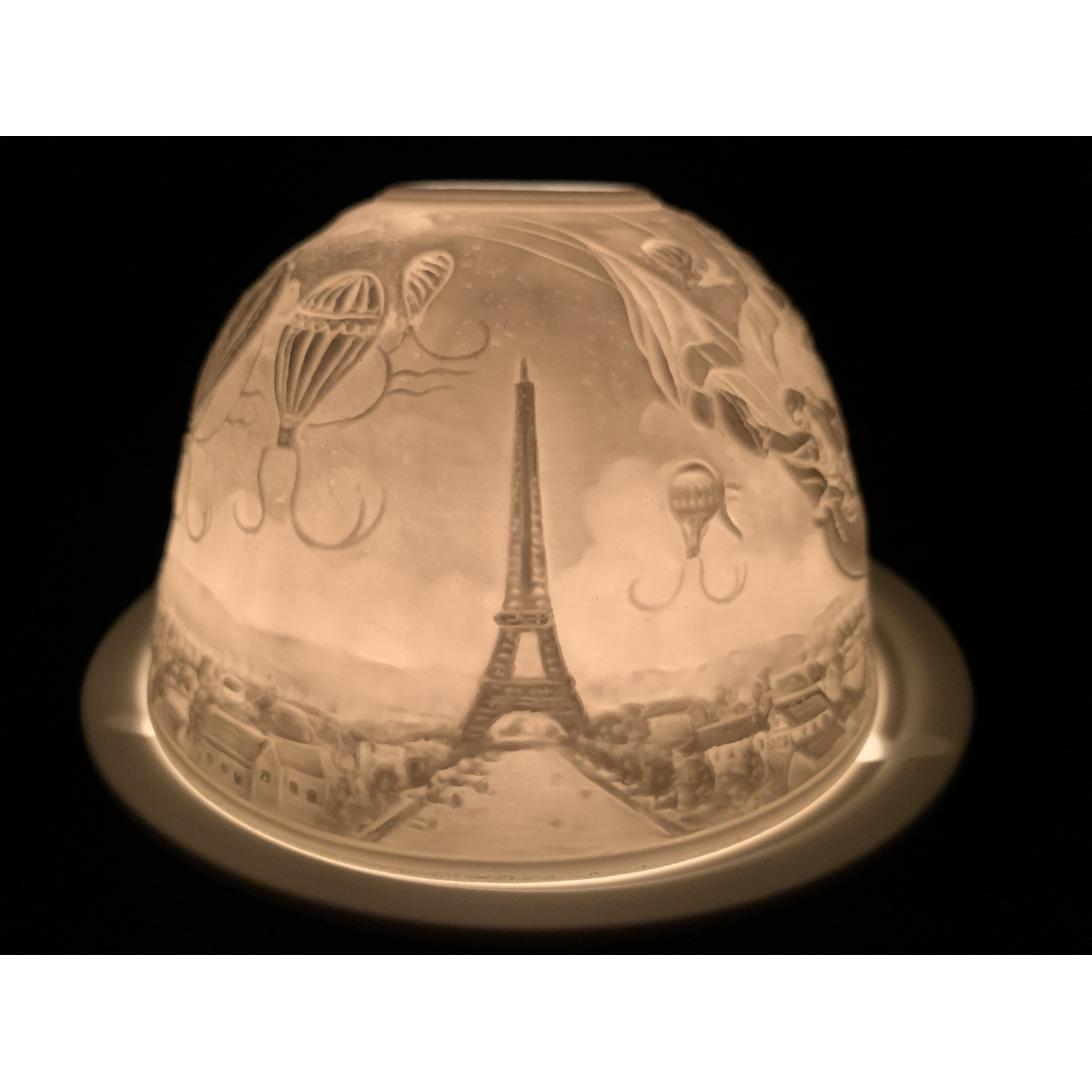 Lampion porcelanowy- Paryż