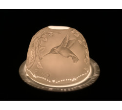 Lampion porcelanowy- Koliber