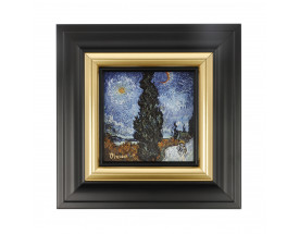 braz-na-porcelanie-16-cm-V.-van-Gogh -Droga-z-cyprysem-i-gwiazdą,-Goebel