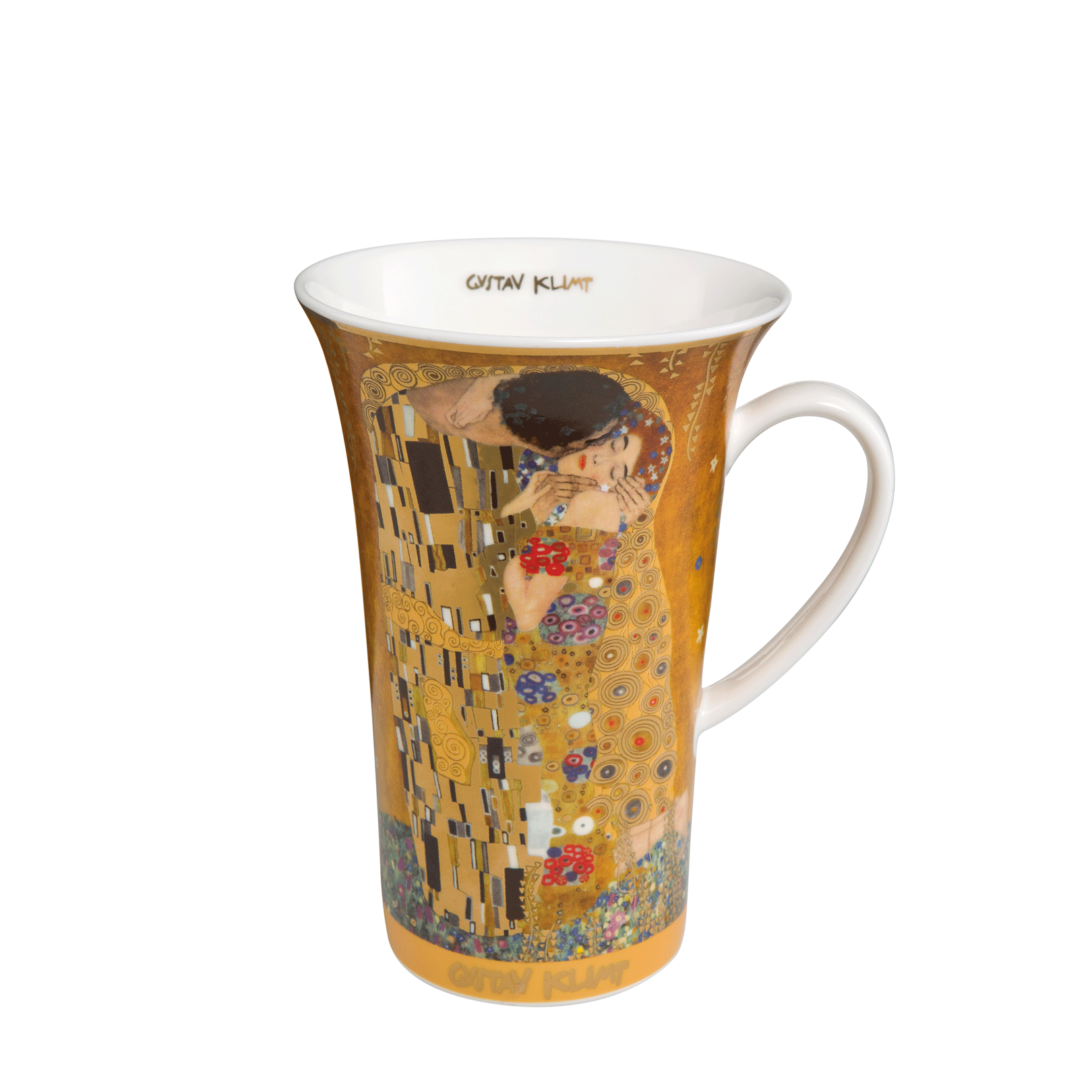 Kubek 15 cm G.Klimt - Pocałunek - Goebel