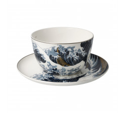 Filiżanka 500 ml K.Hokusai - Wielka fala - Goebel