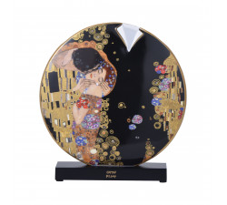Wazon 22,5 cm G.Klimt - Pocałunek - Drzewo życia Goebel