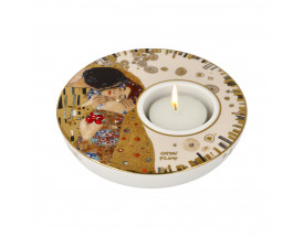 Świecznik-porcelanowy-pocałunek-G-Klimt-Goebel