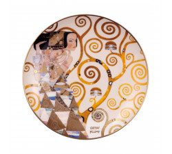 Talerz 21 cm G. Klimt - Oczekiwanie - Goebel