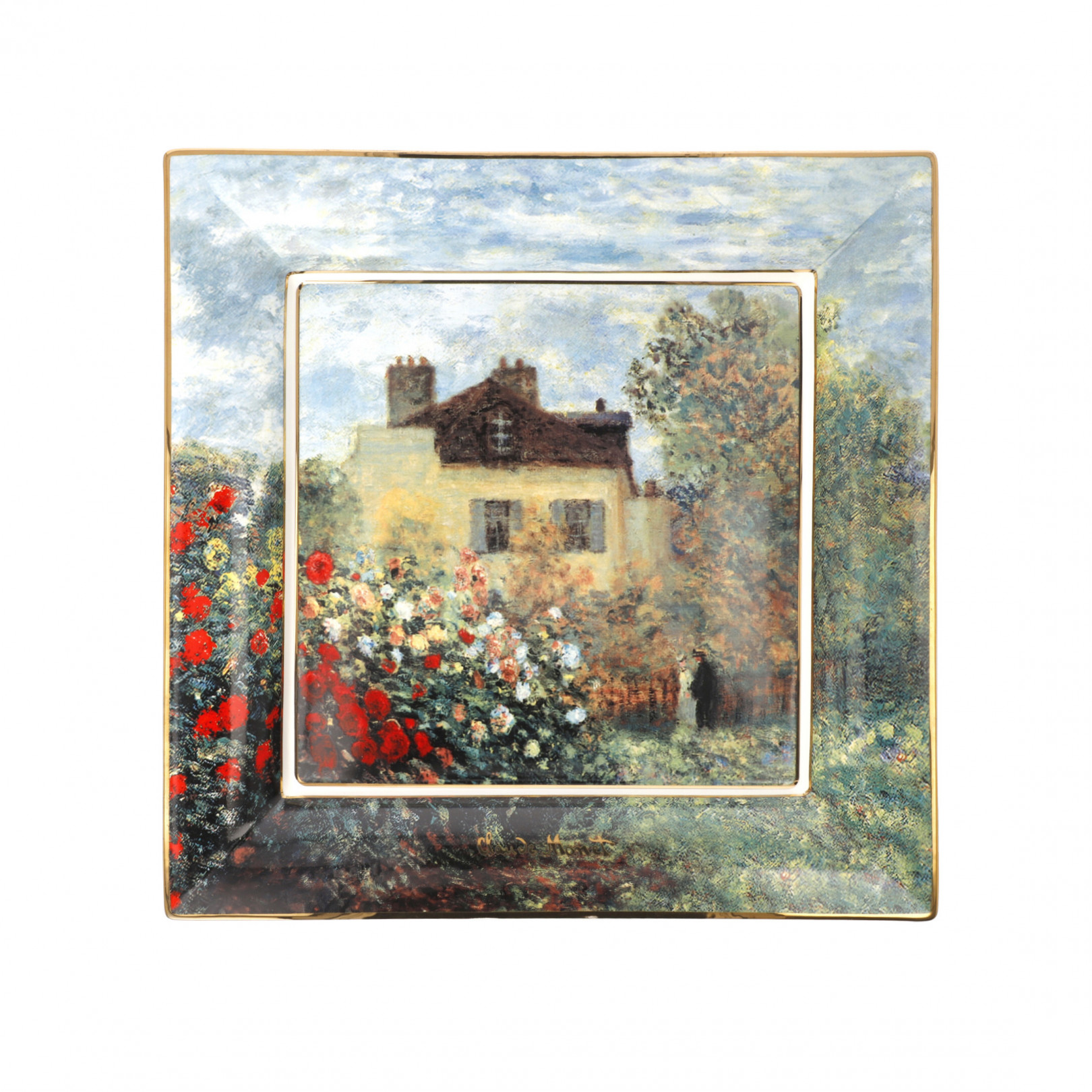 Misa kwadratowa 30 cm C. Monet - Dom Artysty - Goebel