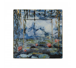 Misa kwadratowa 16 cm C. Monet - Lilie wodne - Goebel